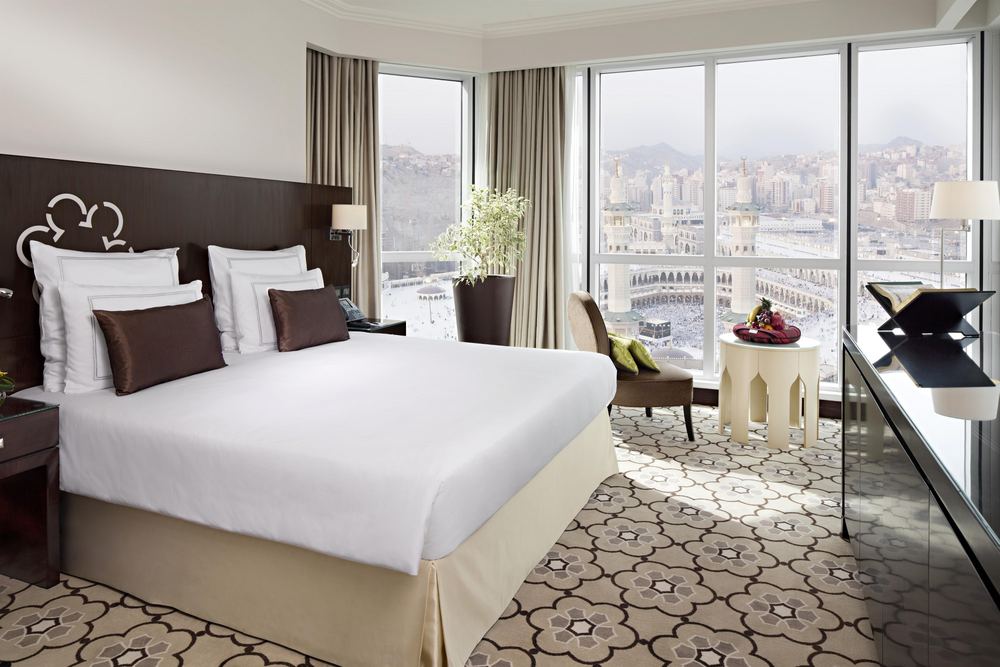 Hotel room with a view of Masjid al-Haram in Makkah